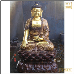 銷售寺廟釋迦摩尼佛祖銅像